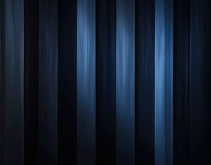Obraz premium Abstract image of vertical bars in varying shades of blue, creating depth and contrast