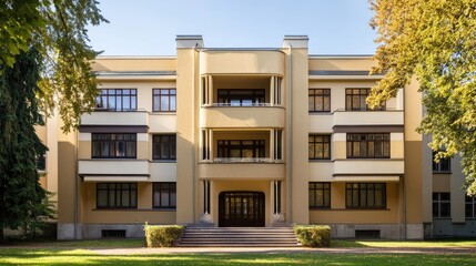 Elegant Art Deco Apartment Building