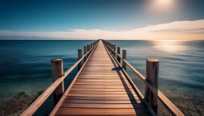 Naklejka premium Bootssteg