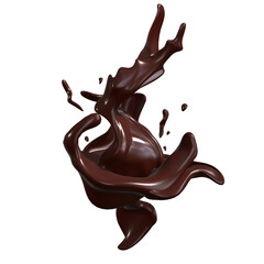 Chocolate  liquid Element decoration