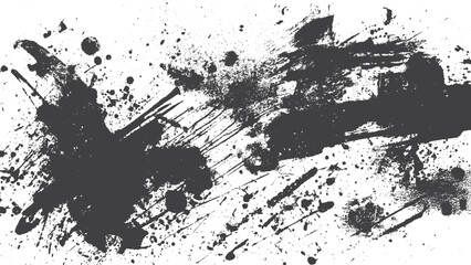 Naklejka premium gray subtle grain texture with abstract distressed vertical lines gritty speckled pattern and vintage black and white grunge background
