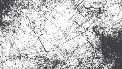 grunge dust overlay scratched texture with distressed urban grainy background retro vintage vector illustration design surface