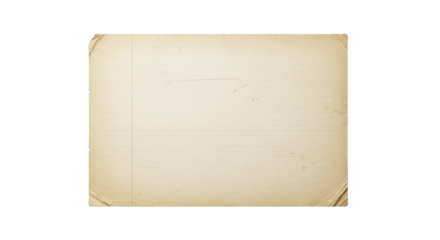 Old paper background for vintage designs and scrapbooking isolated PNG with Transparent Background