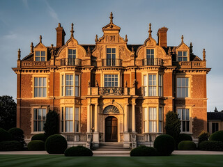 Fototapeta premium spectacular a beautiful castle wallpaper