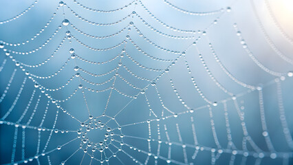 Molecular Structure and Its Significance in Science. transparent molecular bonds forming a delicate web