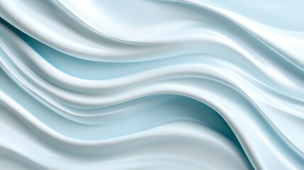 Fototapeta premium Pastel wave textures in motion, designed for minimalist aesthetics in creative and design use