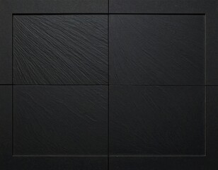 Rectangular, textured, dark panel, divided into four sections, with a frame-like border