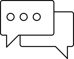 Business Project Icon Outline