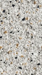 A textured surface with speckled concrete-like appearance showcases a blend of various material finishes,