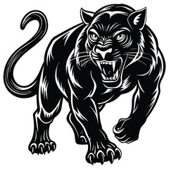 Black Panther  Symbol of Power and Stealth, Shadow Roar,Night Fang, Dark Claw, Phantom Panther,Silent Fury,Midnight Beast,Obsidian Roar, Black Panther vector, Black Panther concept, Black Panther cart