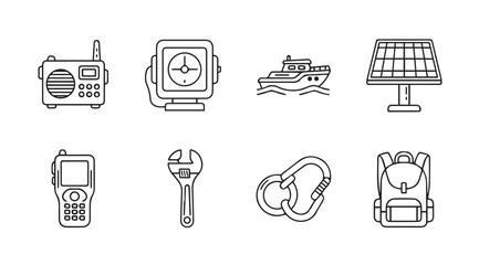 Vector art of marine