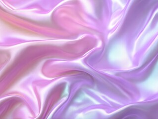 Obraz premium Luxury pink and purple silk and satin fabric with a soft, smooth, shiny texture, elegant curves, and rippled drapery forming a beautiful textile backdrop