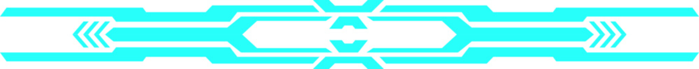 Obraz premium Sci-Fi Digital HUD ELement
