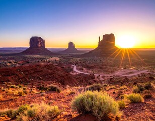 Monument Valley Sunrise