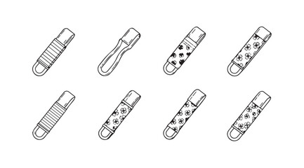 Vector art of bath sponge isolated