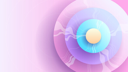 abstract gradient background with pastel color