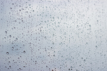 water drops on window