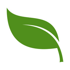 vector illustration of eco friendly green leaf
