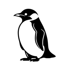 Grace in black and white—this penguin vector captures simplicity with soul. Ideal for modern branding, tattoos, or clean UI elements. Let elegance waddle into your work.
