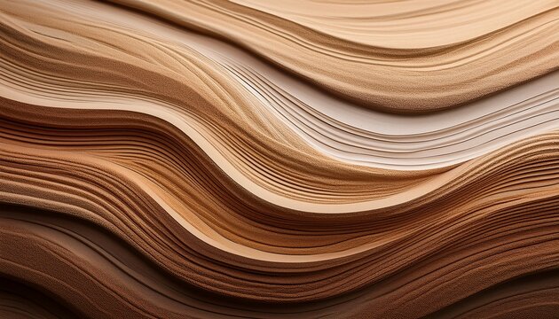 Layered Sand And Stone Texture With Wavy Patterns Natural Earthy Tones And Organic Abstract Design For Vertical Wallpaper Background