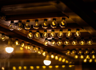 lamps  and  lantern at the christmas market