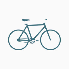 Fototapeta premium bicycle vector illustration on white background