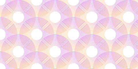 Geometric circle stripe diagonal overlap colorful minimal fabric textile design. abstract background oblique stripe diagonal line wave parallel pink digital vector illustration art pattern.	
