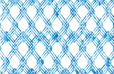 Blue Interlocking Diamond Pattern with Gradient Effect illustration