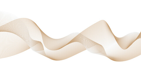 Abstract modern yellow line futuristic energy sound waves technology concept background. Abstract background wave line in vector business texture. Pattern line blend curve flow futuristic background.	