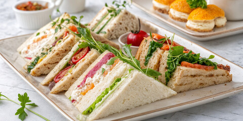 Beautiful sandwich decorations