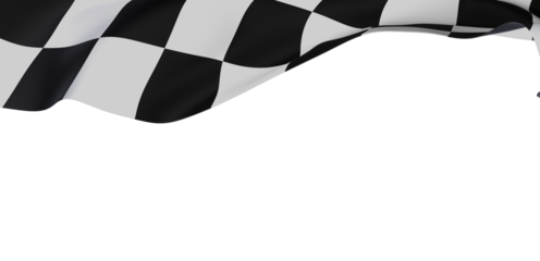 High-quality image of a checkered flag waving, perfect for sports, racing, victory themes.  Download now!