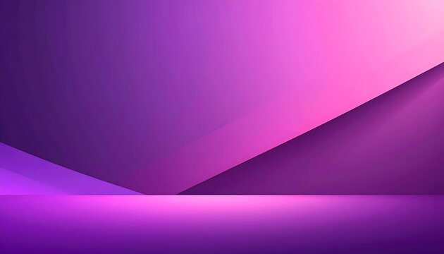 Abstract gradient background with shades of purple and pink, featuring geometric shapes and soft light.