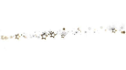 Magical star dust, sparkling glitter, celestial design. Perfect for festive, dreamy, magical themes.