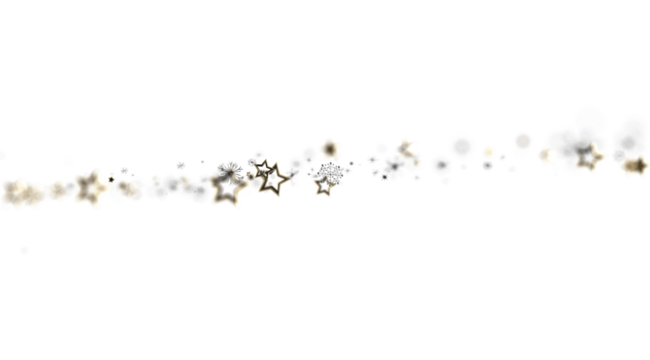 Magical star dust, sparkling glitter, celestial design. Perfect for festive, dreamy, magical themes.