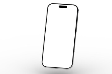 Clean, minimalist smartphone mockup. Perfect for app presentations or website designs.