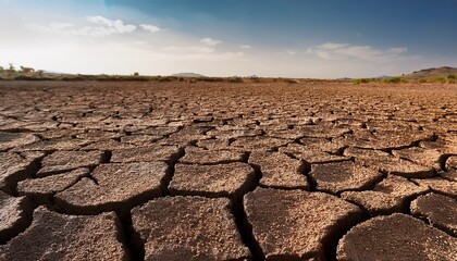 Dry Cracked Earth