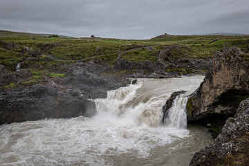  The river Skjalfandafljot in Iceland