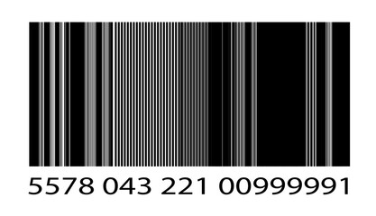 Barcode isolated. Code stripes sticker, Barcode labels. Simple fake bar code, Bar code for web design, Barcode product distribution icon