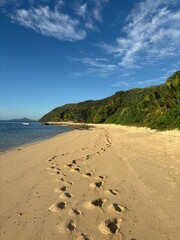 Passeggiata sulla spiaggia 