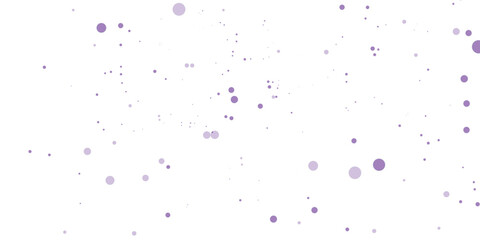 Purple ink splashes abstract colorful background with drops