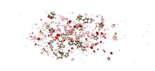 Elegant Christmas backdrop featuring sparkling stars and snowflakes, perfect for holiday greetings, seasonal promotions, and winter celebrations