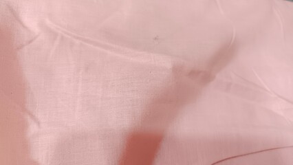 Soft Pink Fabric Texture Background