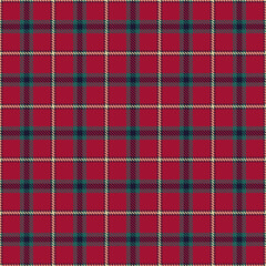 Warm, textured plaid pattern in red, teal, and beige. A versatile background for textiles, fashion, branding, or holiday designs. Cozy, classic, and inviting.