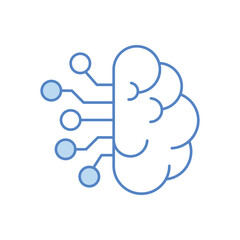 Machine Learning Duo Tone Color Icon