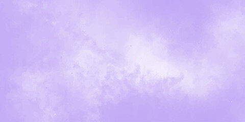 Abstract background with . Grunge smooth light sky purple calming image of white clouds in a lavender sky evokes a sense of peace and tranquility, perfect for backgrounds and designs © Atikur