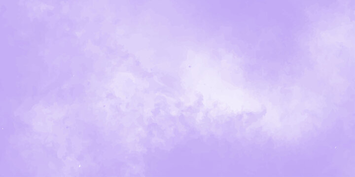 Abstract background with . Grunge smooth light sky purple calming image of white clouds in a lavender sky evokes a sense of peace and tranquility, perfect for backgrounds and designs