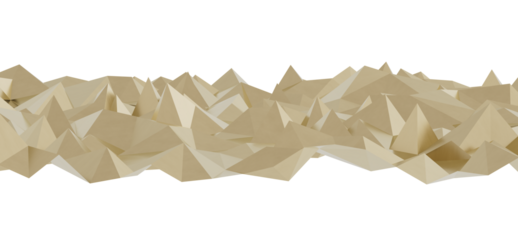 Modern abstract background featuring a beige polygonal landscape. Ideal for website banners, presentations, and design projects.  Clean, minimalist style.