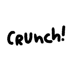 crunch png outline, cute cartoon handdraw clipart kids doodle element hand drawn doodle, handwriting clipart, kawaii kids drawing, funny character, childlike sketch, handwritten words,