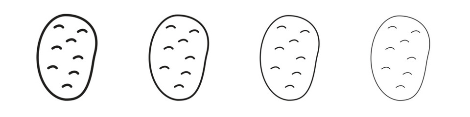 Music icon collection. Line vector sign, symbol for web and mobile