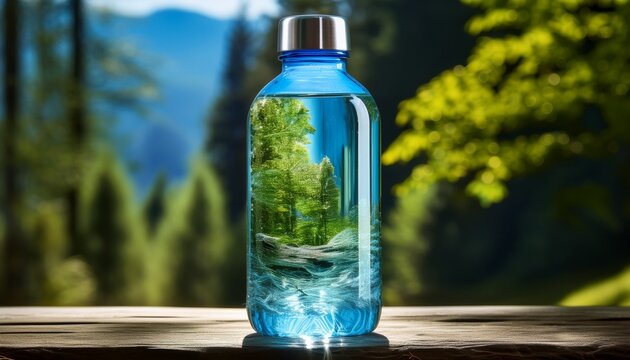 Irivne California 22 Aug 2025 A 1 Liter Bottle Of Simple Truth Vapor Distilled Water With Electrolytes Added For Flavor